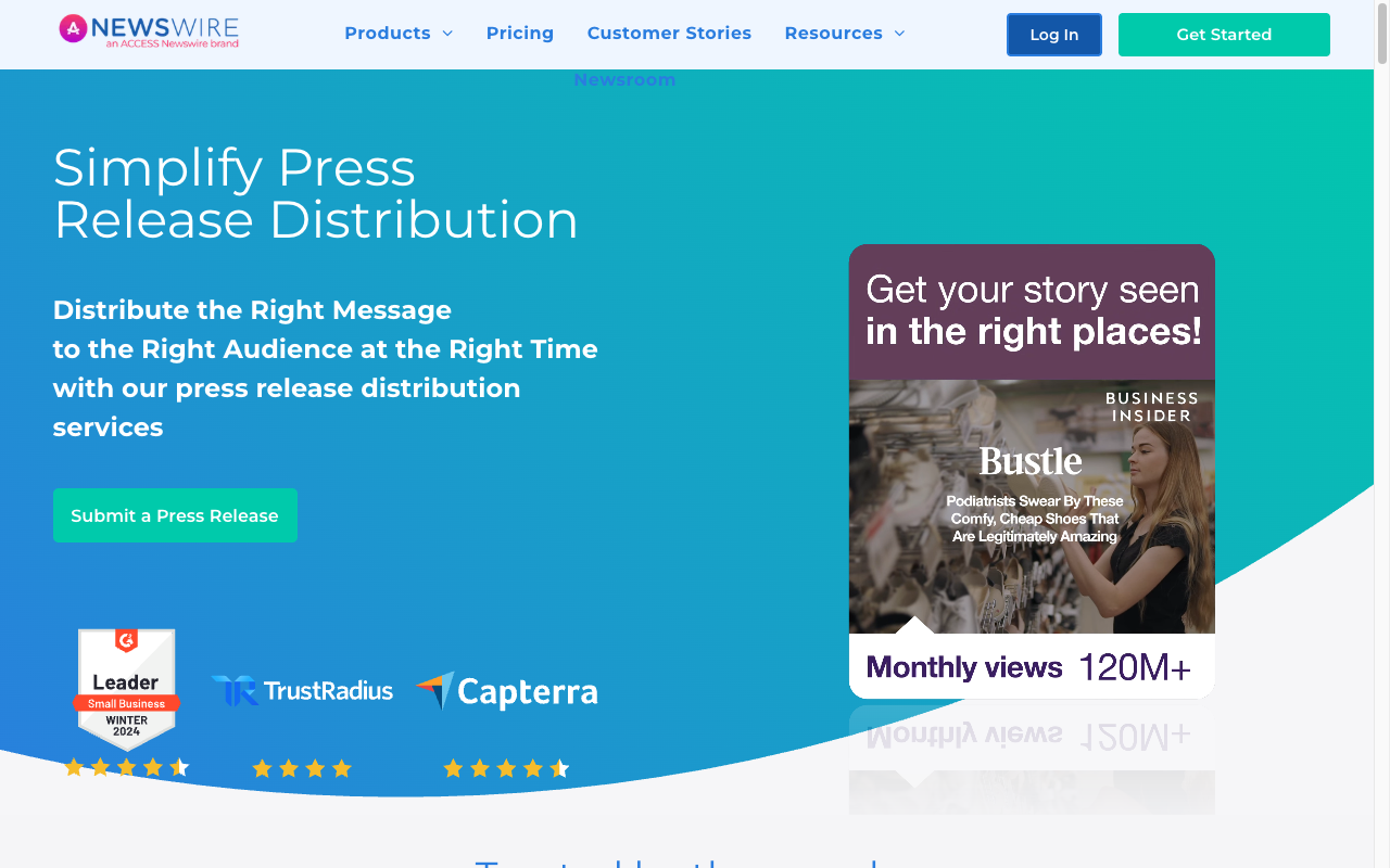 Newswire interface