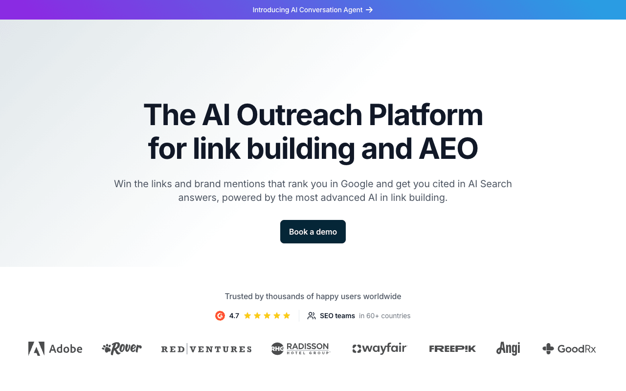 Pitchbox interface