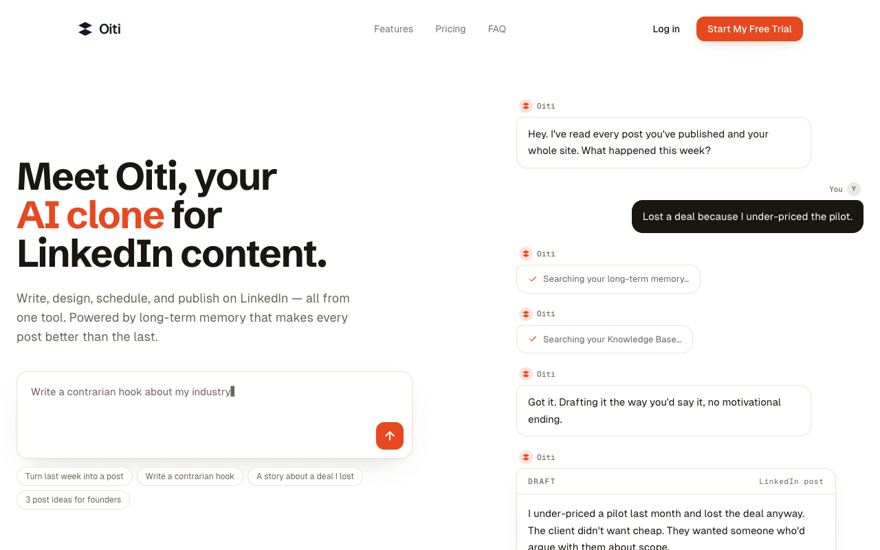 Oiti interface
