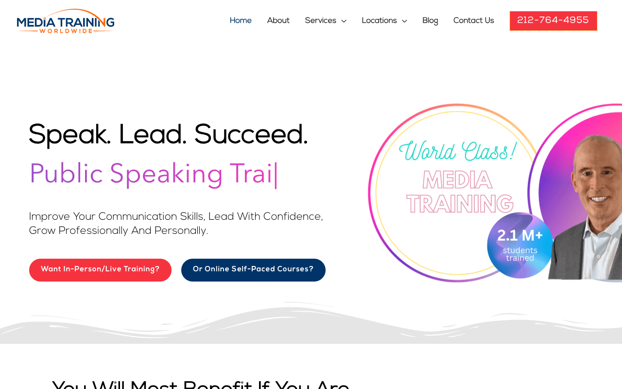 Media Training Worldwide interface